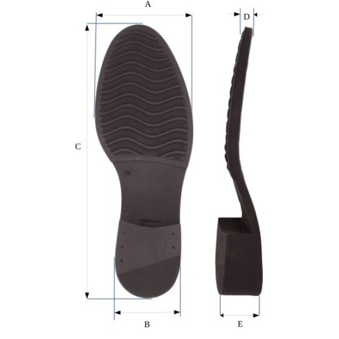 BORRACHA PISO 7613 LAIG