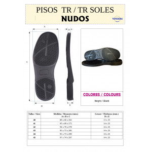 BORRACHA PISO NUDOS